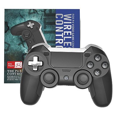 CONTROLE ELITE PS4 BLACK HS-PS4125A