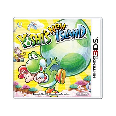 YOSHI NEW ISLAND 3DS USADO