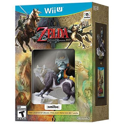 THE LEGEND OF ZELDA TWILIGHT HD WIIU + WOLF LINK USADO