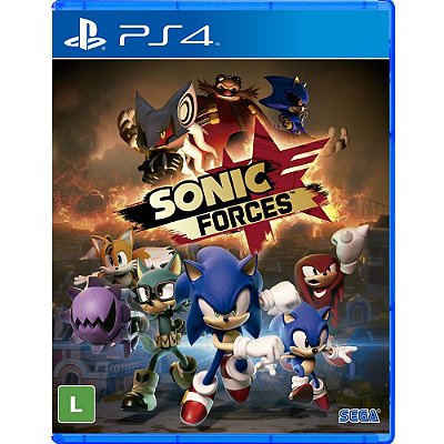 SONIC FORCES PS4 USADO
