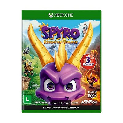 SPYRO REIGNITED TRILOGY XBOX ONE USADO