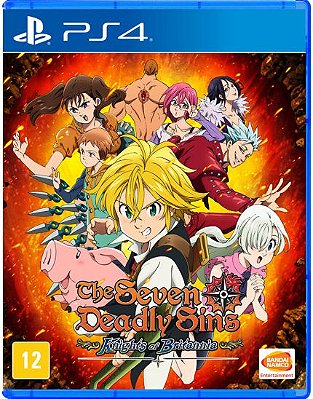 THE SEVEN DEADLY SINS KNIGHTS OF BRITANNIA - BLU-RAY - PS4