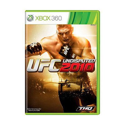 UFC UNDISPUTED 2010 XBOX 360 USADO