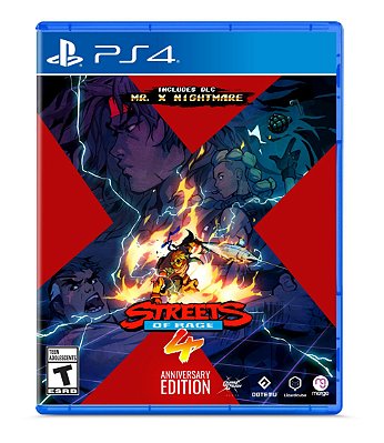 STREETS OF RAGE 4 ANNIVERSARY EDITION - PS4