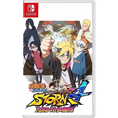 NARUTO SHIPPUDEN ULTIMATE 4 ROAD TO BORUTO SWITCH