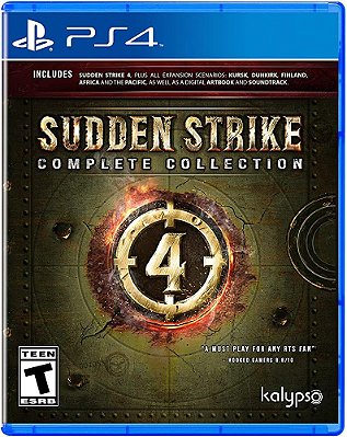 SUDDEN STRIKE 4 COMPLETE COLLECTION PS4 USADO