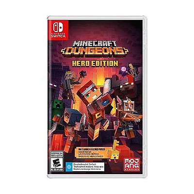 MINECRAFT DUNGEONS HERO EDITION SWITCH USADO