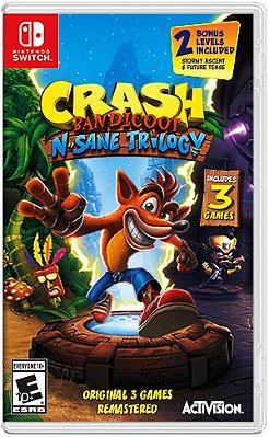 CRASH BANDICOOT N'SANE TRILOGY SWITCH USADO