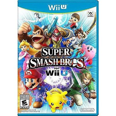 SUPER SMASH BROS FOR WII U USADO