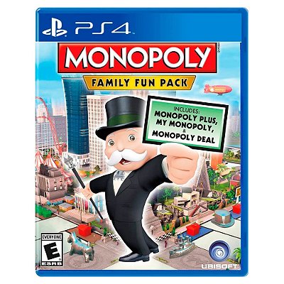 MONOPOLY FAMILY FUN PACK PS4 USADO