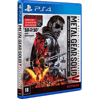 METAL GEAR SOLID V DEFINITIVE EXPERIENCE PS4