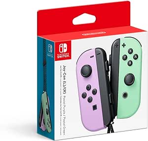 CONTROLE JOY CON PAR (L) (R) SWITCH PURPLE PASTEL / GREEN PASTEL