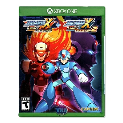 MEGA MAN X LEGACY COLLECTION 1 + 2 XBOX USADO