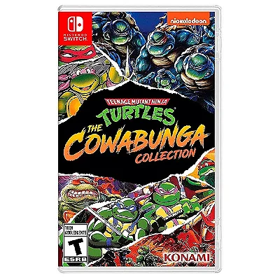 TEENAGE MUTANT NINJA TURTLES THE COWABUNGA COLLECTION SWITCH  USADO