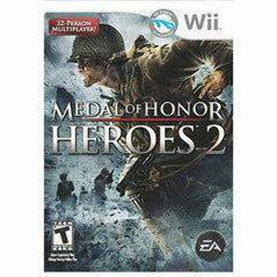 MEDAL OF HONOR HEROES 2 WII USADO