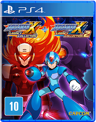 MEGA MAN X LEGACY COLLECTION 1 + 2 PS4 USADO