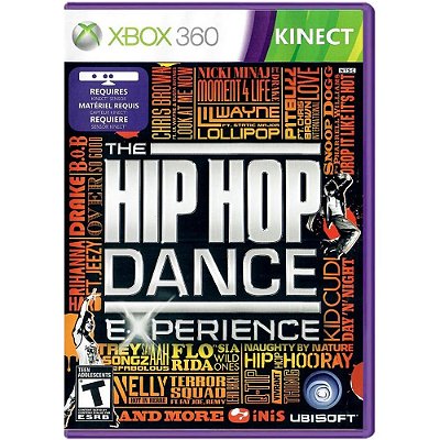THE HIP HOP EXPERIENCE KINECT X360 USADO