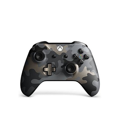 CONTROLE XBOX ONE S NIGHT OPS CAMO