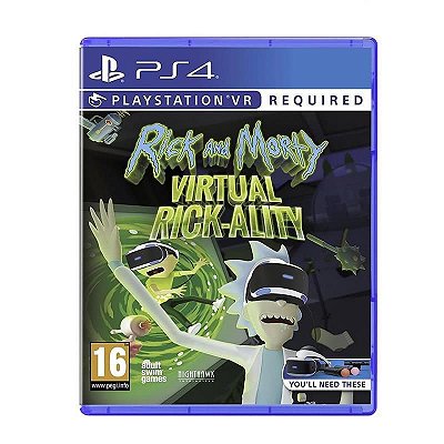 RICK AND MORTY VIRTUAL RICK-ALITY VR PS4