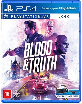 BLOOD E TRUTH VR PS4
