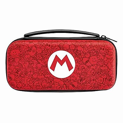 CASE SWITCH SLIM TRAVEL CASE MARIO REMIX EDITION 500-089