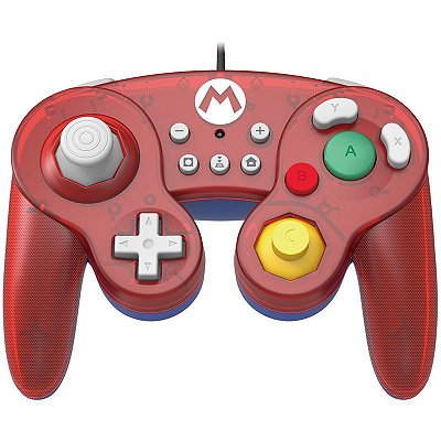 CONTROLE COM FIO SWITCH BATTLE PAD HORI MARIO