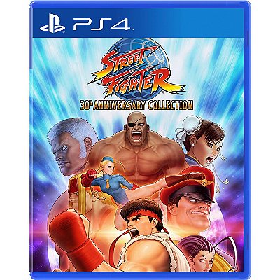STREET FIGHTER 30TH COLLECTION PS4 USADO