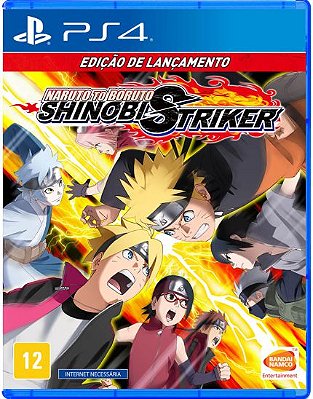 NARUTO TO BORUTO: SHINOBI STRIKER EDICAO DE LANCAMENTO - PS4