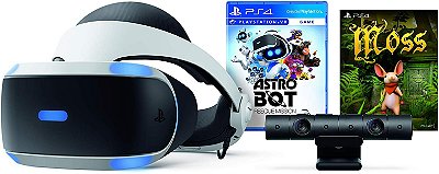 PLAYSTATION VR BUNDLE ASTRO BOT & MOSS CUH-ZVR2