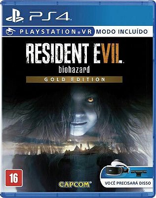 RESIDENT EVIL 7 GOLD EDITION PS4 BR