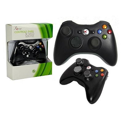 CONTROLE P/ XBOX 360 S/ FIO - KNUP -  KP5122