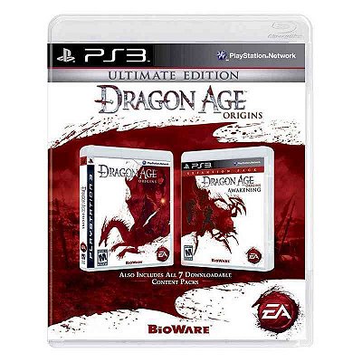 DRAGON AGE ORIGINS ULTIMATE EDITION PS3 USADO