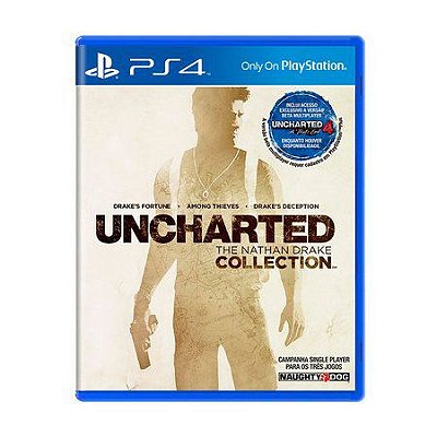 UNCHARTED THE NATHAN DRAKE COLLECTION PS4