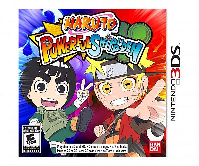 NARUTO POWERFUL SHIPPUDEN 3DS USADO