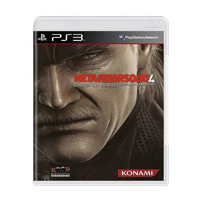 METAL GEAR SOLID 4 GUNS OF THE PATRIOTS PS3 USADO