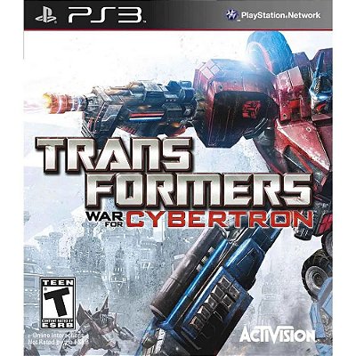 TRANSFORMERS WAR FOR CYBERTRON PS3 USADO