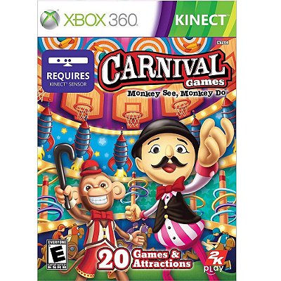 CARNIVAL GAMES XBOX 360 USADO