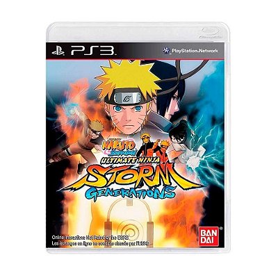 NARUTO ULTIMATE NINJA STORM GENERATIONS PS3 USADO