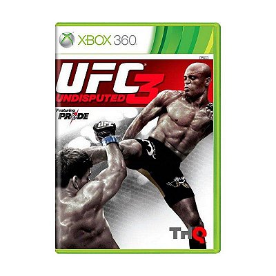 UFC UNDISPUTED 3 XBOX 360 USADO