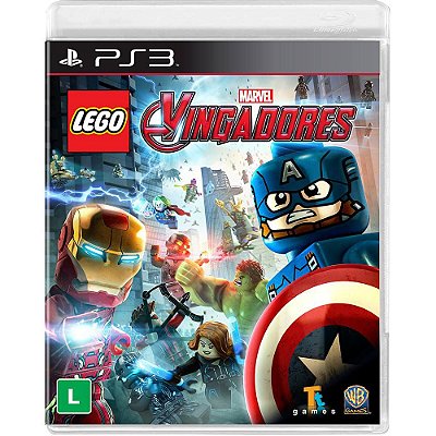 LEGO VINGADORES PS3 USADO