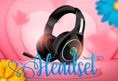 Headset da dias das Maes