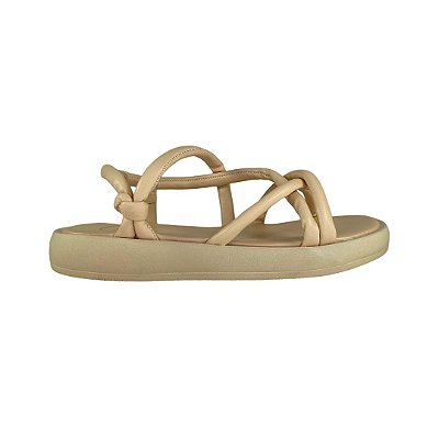 (8285-14369) Flatform Bico Redondo Areia