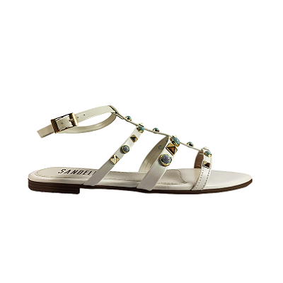 (4644-90234) Rasteira Esferas Off White