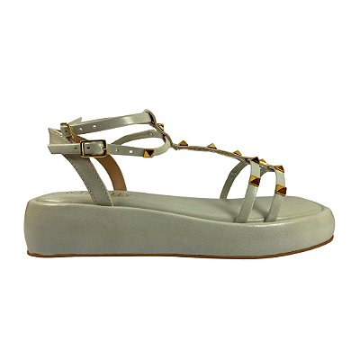 (Z007) Flatform Tiras  Off White