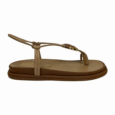 (An603) Papete Com Aplicação De Pedraria Orgânica Bege