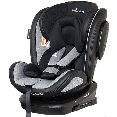 Cadeirinha para Carro Premium Baby Murphy 360 0-36 Kg Cinza