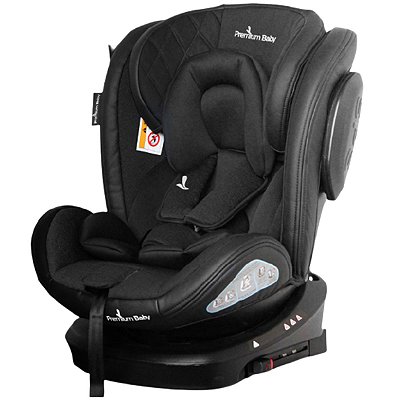 Cadeirinha para Carro Premium Baby Murphy 360 0-36 Kg Preto