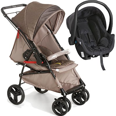 Carrinho de Bebe Galzerano Maranello Caramelo Bebe Conforto