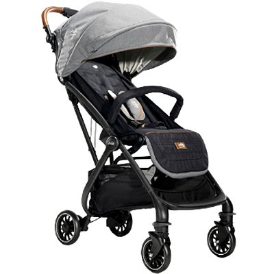 Carrinho de Bebe Passeio Joie Tourist Signature Cinza Carbon