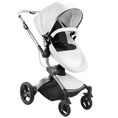 Carrinho de Bebe Berço Passeio Moises Litet Candy 360 Branco